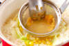 タラ・みそ味のスープの作り方4