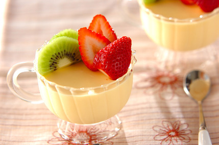 白ワインのムース