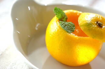 みかんのゼリー
