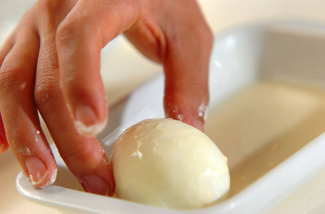 簡単で失敗なし！半熟卵の天ぷら by 近藤瞳さんの作り方の手順4