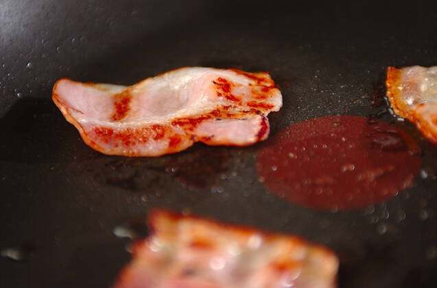 カリカリベーコンの作り方の手順1