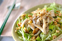 シメジの和え物