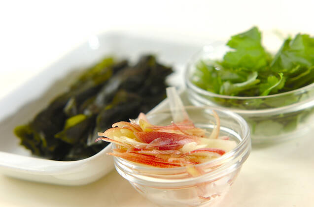 鯛のワカメ巻きの作り方の手順1