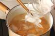 カボチャのみそ汁の作り方4