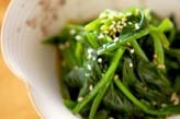 ほうれん草のお浸し
