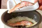 鮭の炊き込みご飯の作り方5