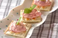 クリームジャムカナッペ