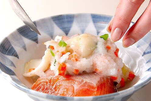 鮭のカブラ蒸しの作り方の手順4