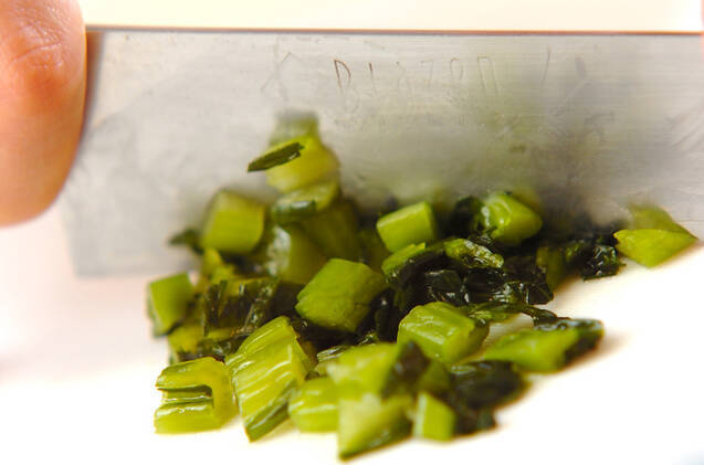 菜飯の作り方の手順1