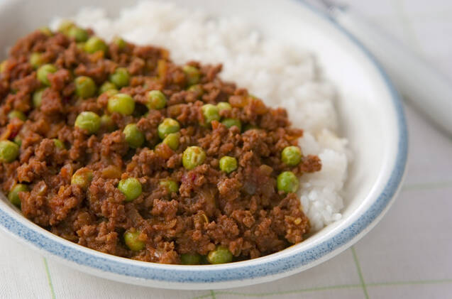 ひき肉春カレー
