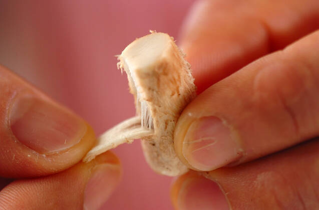 キノコスープの作り方の手順2