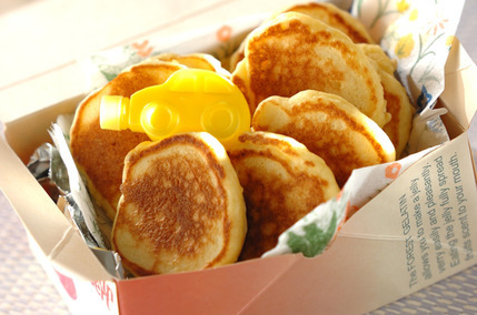 豆乳のふわふわパンケーキ