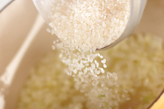 パルミジャーノのリゾットの作り方の手順2