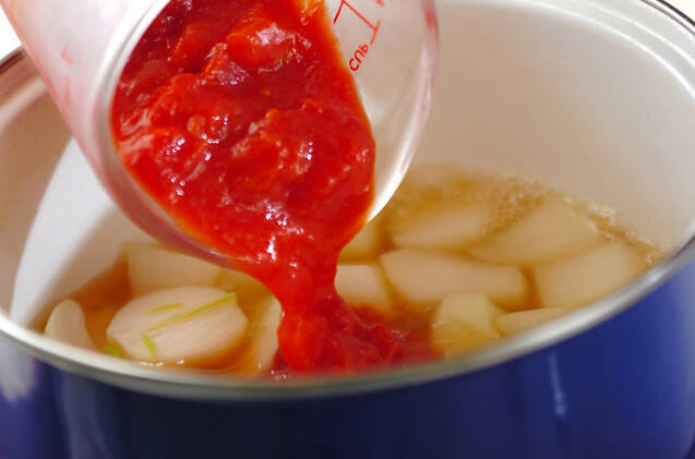 イカと大根のカレー煮の作り方の手順6