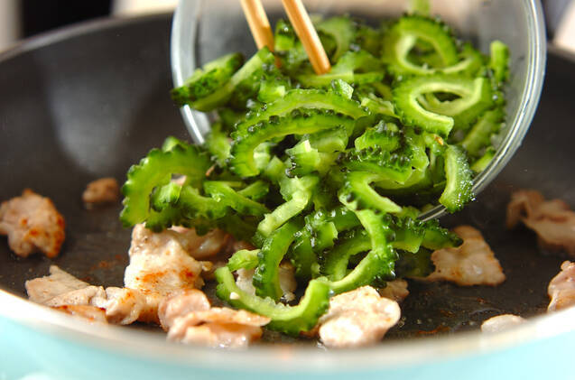 豚肉とゴーヤのカレー炒めの作り方の手順7