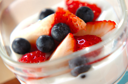 ベリーヨーグルト