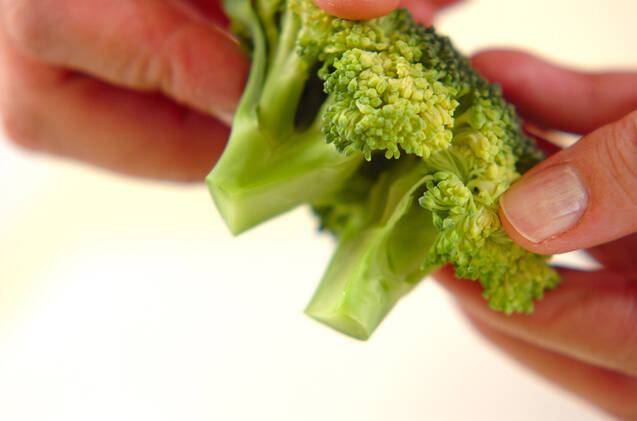 ブロッコリーとチキンの豆乳クリーム煮の作り方の手順2