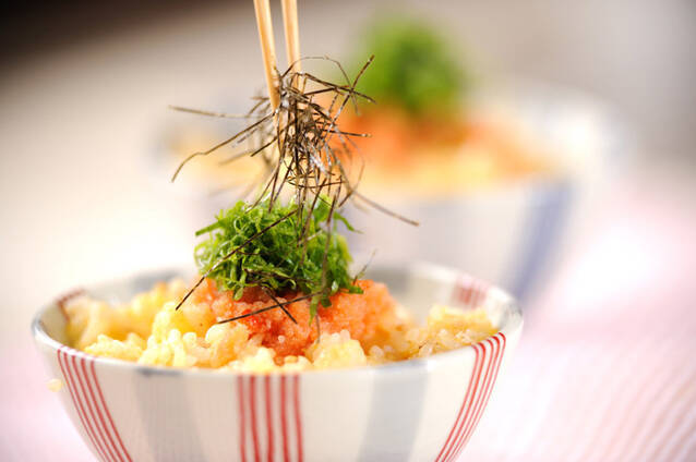 明太卵ご飯の作り方の手順3