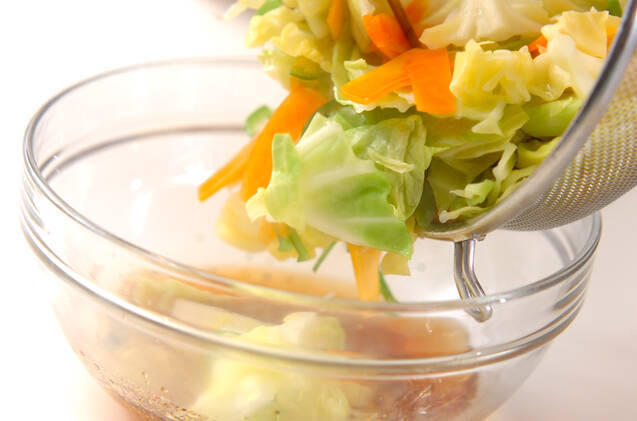 キャベツのお浸しの作り方の手順6