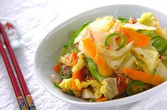 キャベツのお浸し