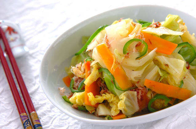 キャベツのお浸し