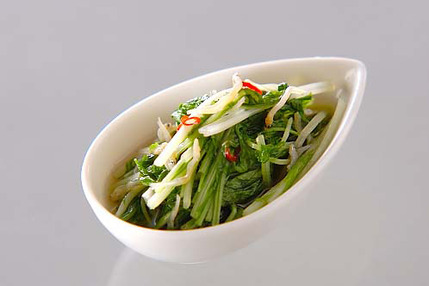 水菜の煮浸し