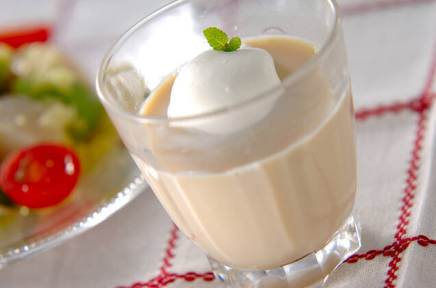 紅茶豆乳プリン