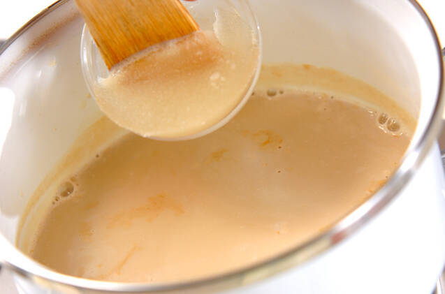 紅茶豆乳プリンの作り方の手順3