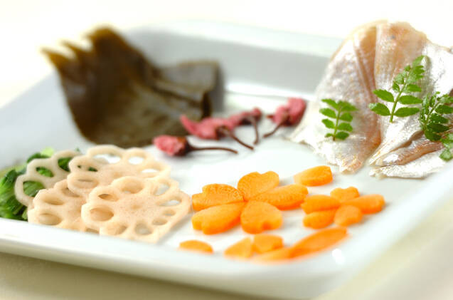 春の手まり寿司の作り方の手順2