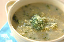 ブロッコリーのポタージュスープ