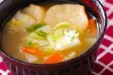 残り野菜のみそ汁