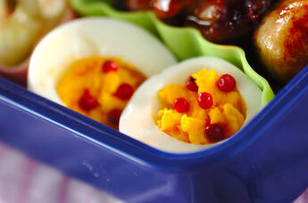 かわいいゆで卵