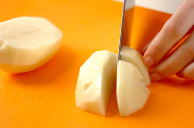 具だくさんのポテトサラダの作り方の手順1