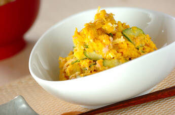 具だくさんのポテトサラダ