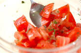 トマトの玉ネギドレッシングの作り方2