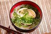 ハマグリ素麺汁