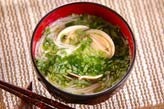 ハマグリ素麺汁