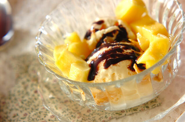 アイスクリーム＆フルーツ