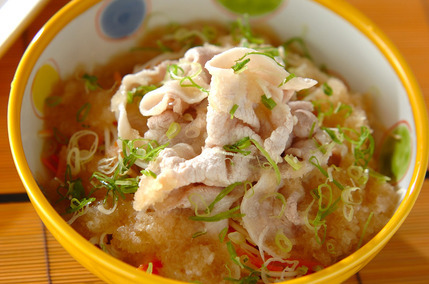 サッパリ豚しゃぶ素麺