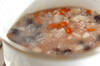 おなかにやさしい 炒り大豆と干し貝柱の雑穀粥の作り方の手順3