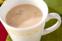 ホットピーナッツミルク