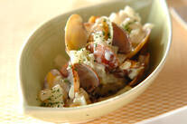 アサリのクリーム蒸し