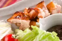 鶏もも肉の北京ダック風