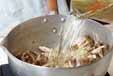 キノコの炒めみそ汁の作り方5