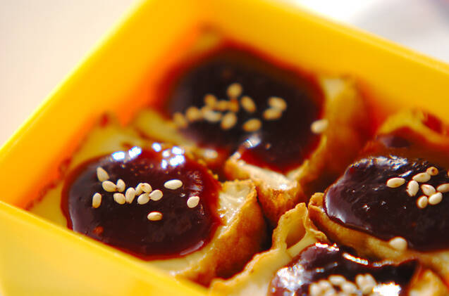 厚揚げのみそ焼き