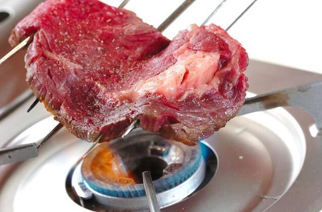 炙りステーキ丼の作り方の手順6