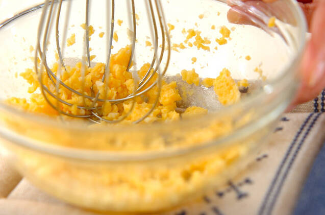 タケノコ入りそぼろご飯の作り方の手順3