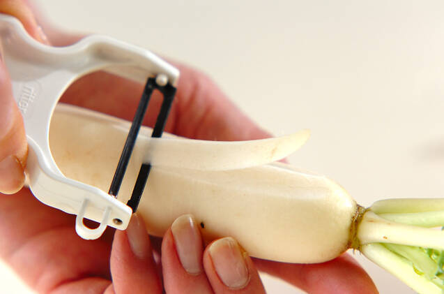 お雑煮(白みそ)の作り方の手順1