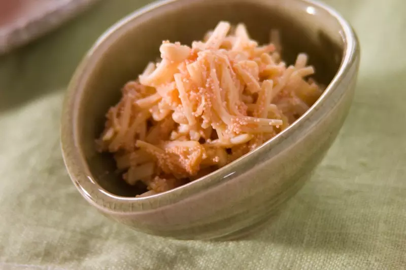 やみつき 無限えのきのタラコ和え 10分で完成 副菜 レシピ 作り方 E レシピ 料理のプロが作る簡単レシピ