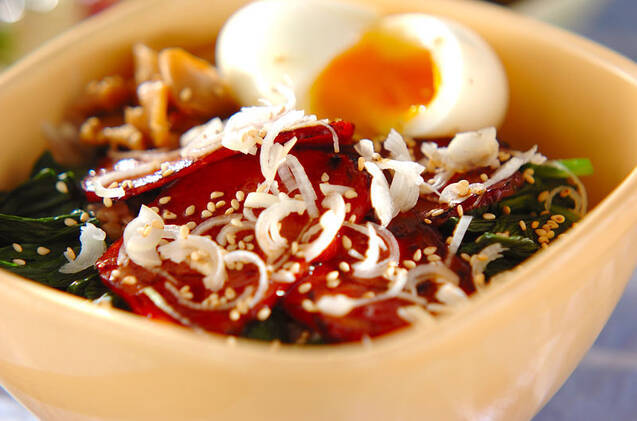 簡単！フライパンでチャーシュー丼 食欲そそる by横田 真未さん